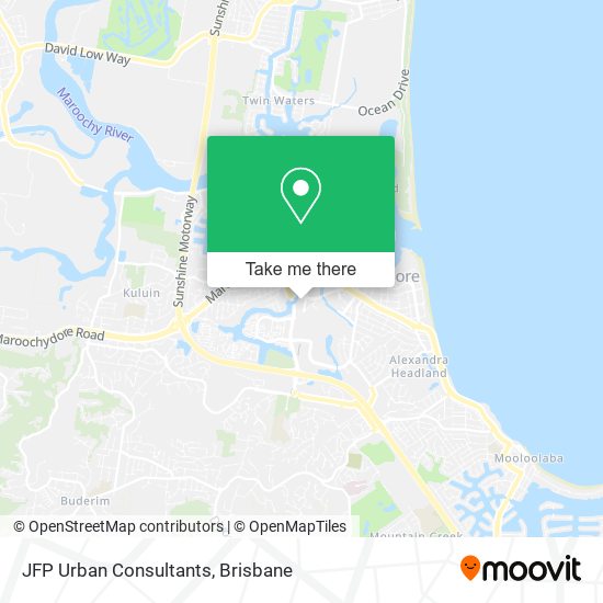 JFP Urban Consultants map