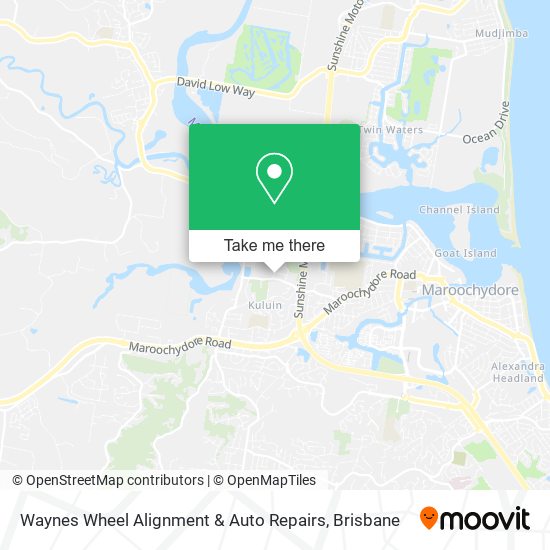 Waynes Wheel Alignment & Auto Repairs map