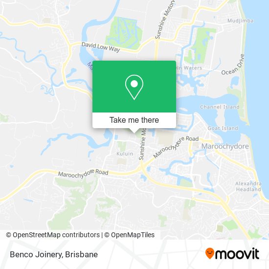 Benco Joinery map
