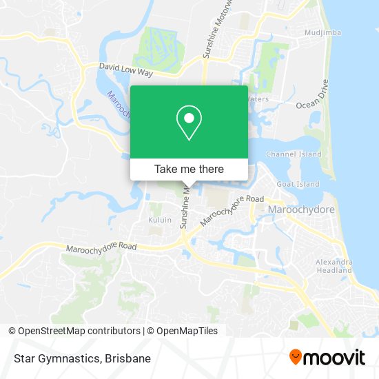 Star Gymnastics map