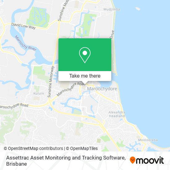 Assettrac Asset Monitoring and Tracking Software map