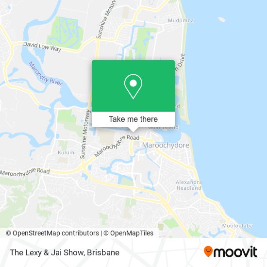 The Lexy & Jai Show map