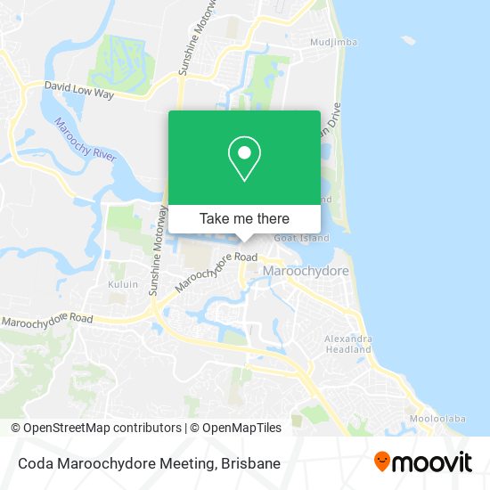 Coda Maroochydore Meeting map