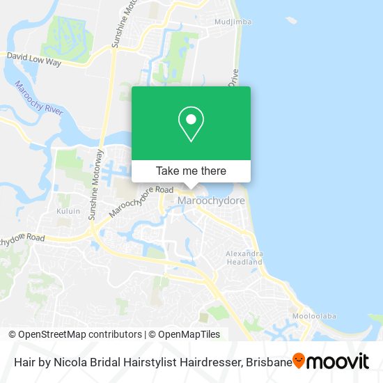 Hair by Nicola Bridal Hairstylist Hairdresser map