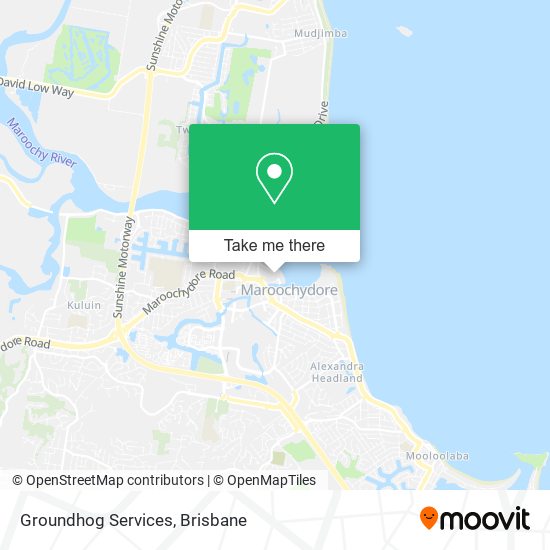 Groundhog Services map