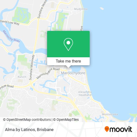 Alma by Latinos map
