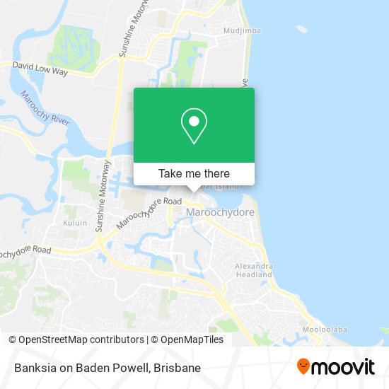 Banksia on Baden Powell map