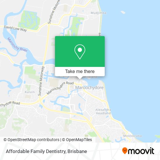 Affordable Family Dentistry map