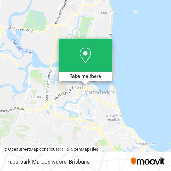 Paperbark Maroochydore map