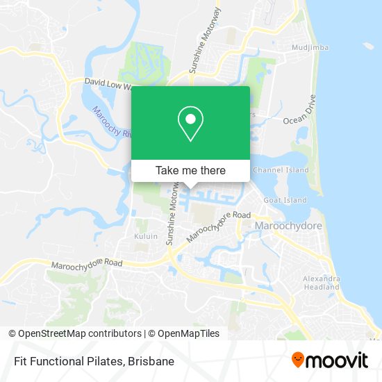 Fit Functional Pilates map