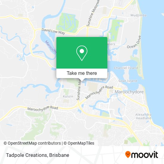 Tadpole Creations map
