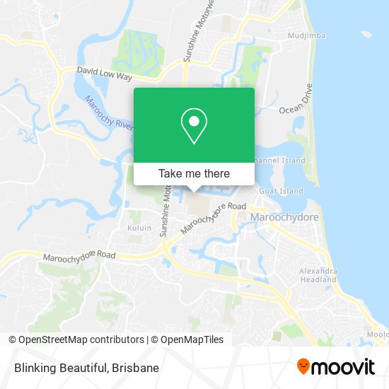 Blinking Beautiful map