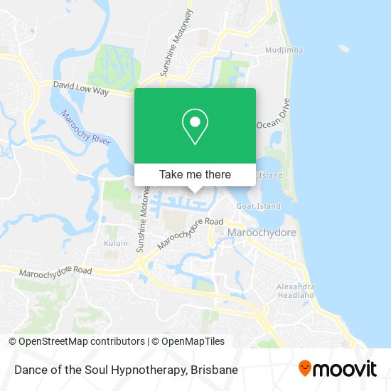 Dance of the Soul Hypnotherapy map