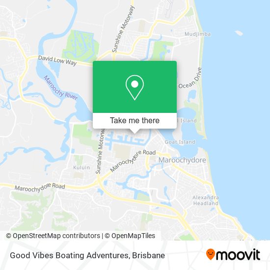 Good Vibes Boating Adventures map