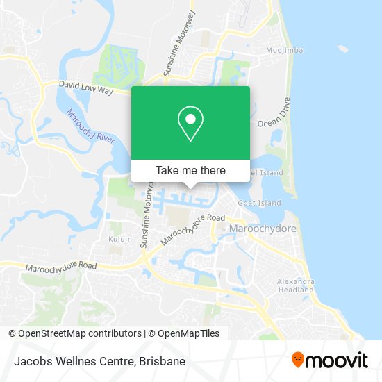 Jacobs Wellnes Centre map