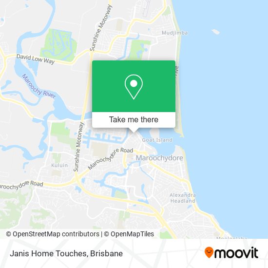 Janis Home Touches map