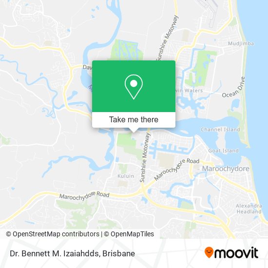 Dr. Bennett M. Izaiahdds map