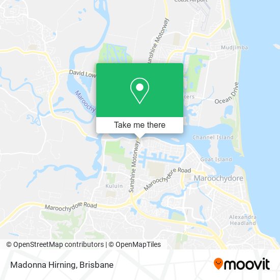 Madonna Hirning map