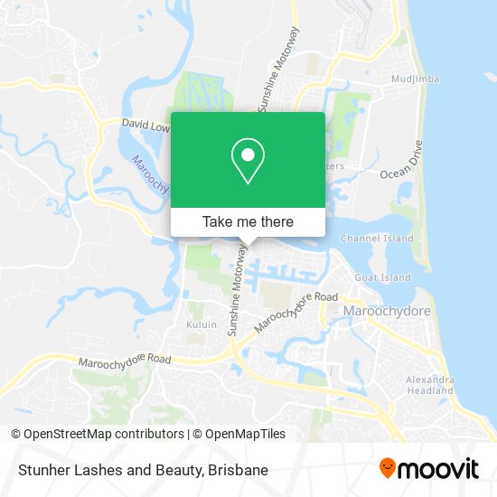 Stunher Lashes and Beauty map