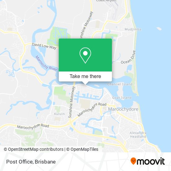Post Office map