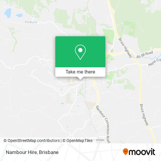 Nambour Hire map