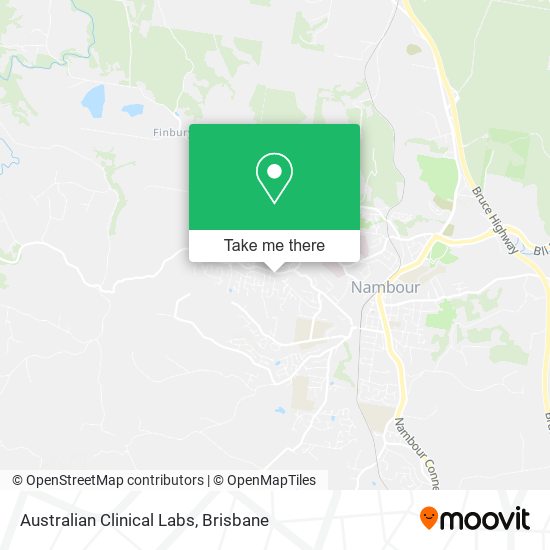 Australian Clinical Labs map