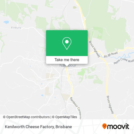 Mapa Kenilworth Cheese Factory