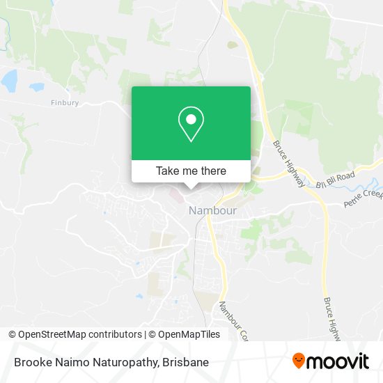 Brooke Naimo Naturopathy map