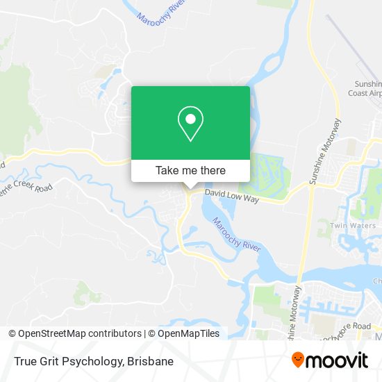 True Grit Psychology map