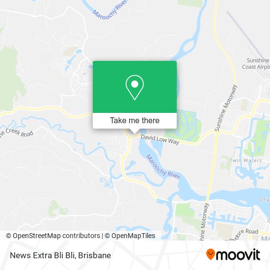 News Extra Bli Bli map