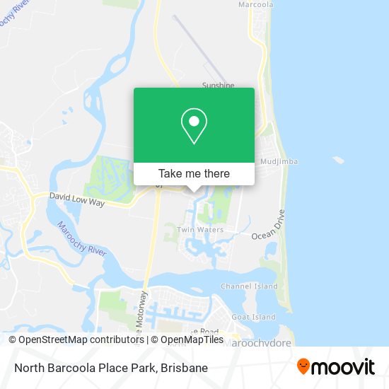 North Barcoola Place Park map