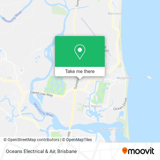 Oceans Electrical & Air map