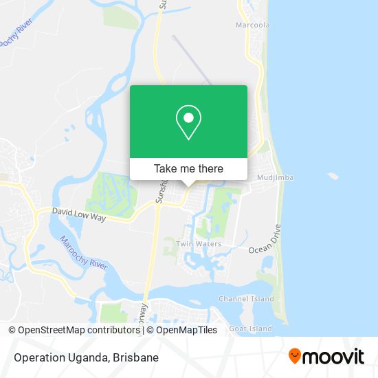 Operation Uganda map