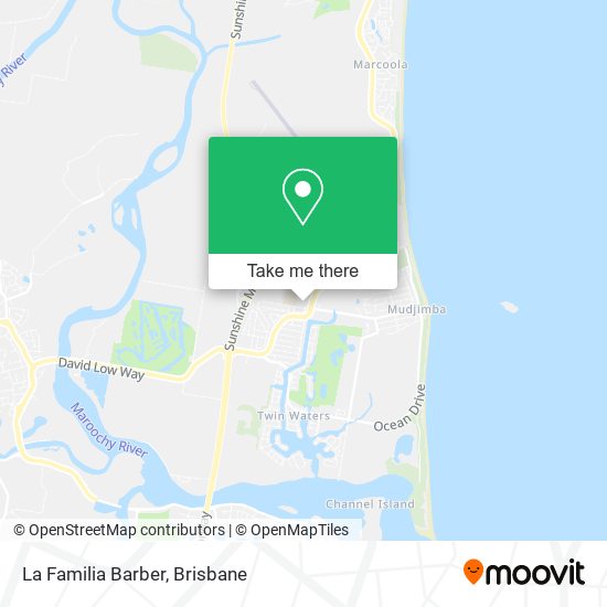 La Familia Barber map