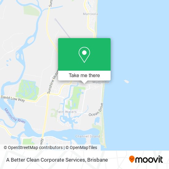 A Better Clean Corporate Services map