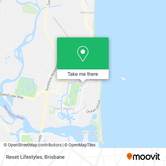 Reset Lifestyles map