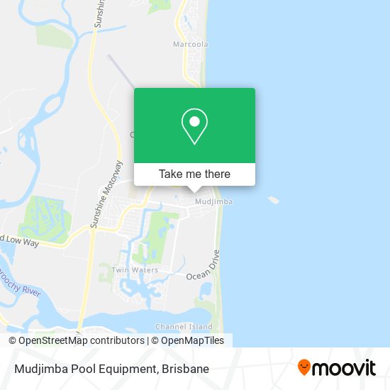 Mudjimba Pool Equipment map