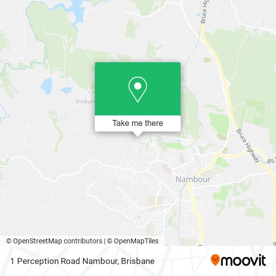 1 Perception Road Nambour map