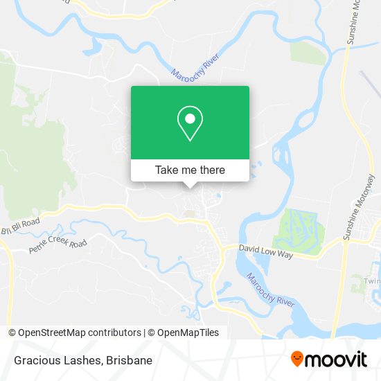 Gracious Lashes map