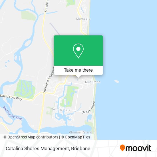 Catalina Shores Management map