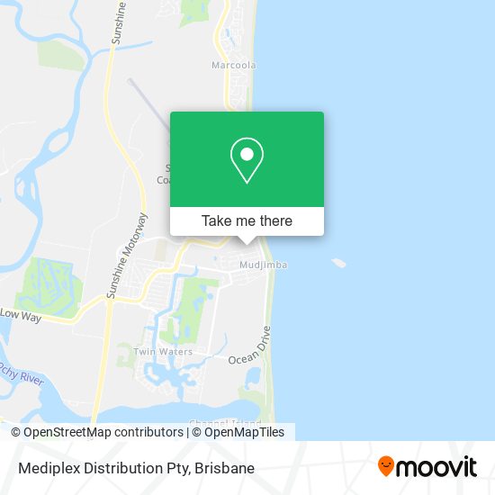 Mediplex Distribution Pty map