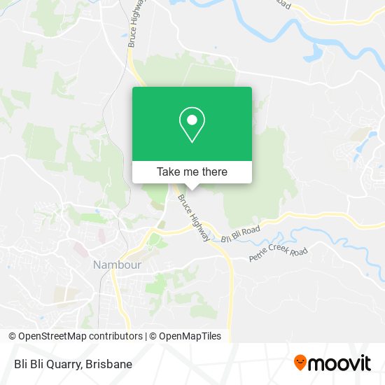 Bli Bli Quarry map