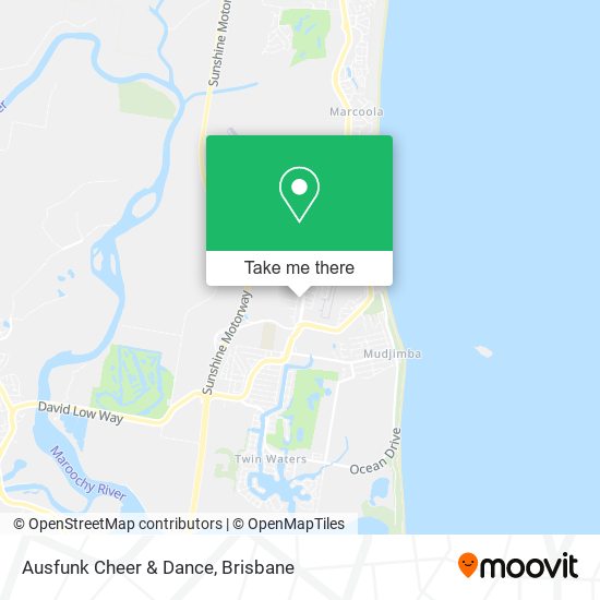 Ausfunk Cheer & Dance map