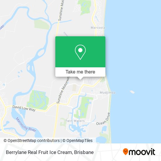 Berrylane Real Fruit Ice Cream map