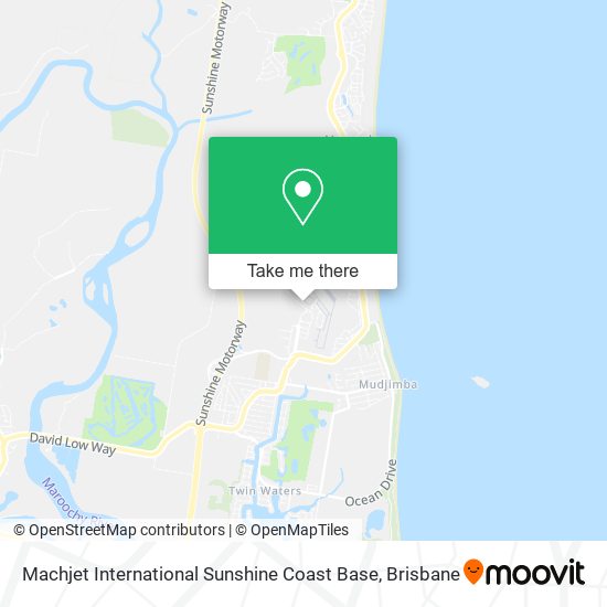 Machjet International Sunshine Coast Base map