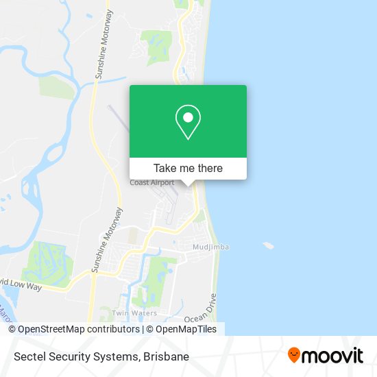 Sectel Security Systems map