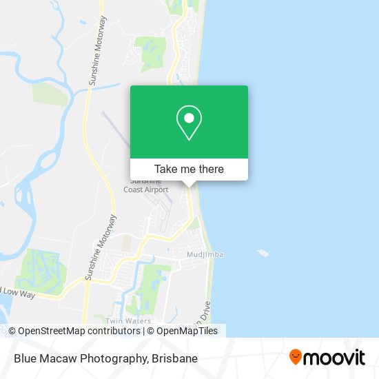 Blue Macaw Photography map