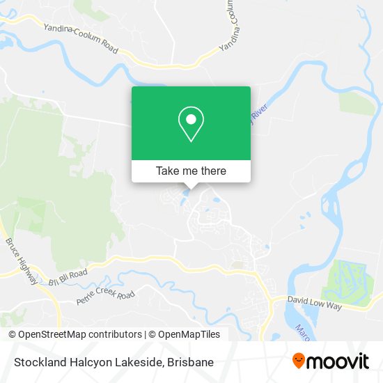 Stockland Halcyon Lakeside map