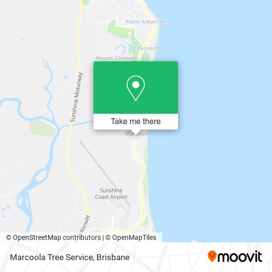 Marcoola Tree Service map