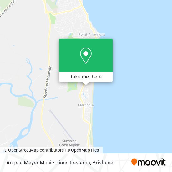 Angela Meyer Music Piano Lessons map